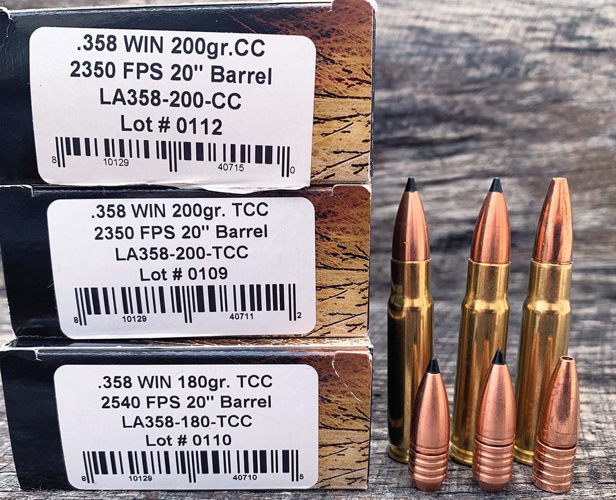 Different bullets and ammunition from Lehigh Defense and tweaked by Bill Wilson. They were very accurate and performed great on critters.